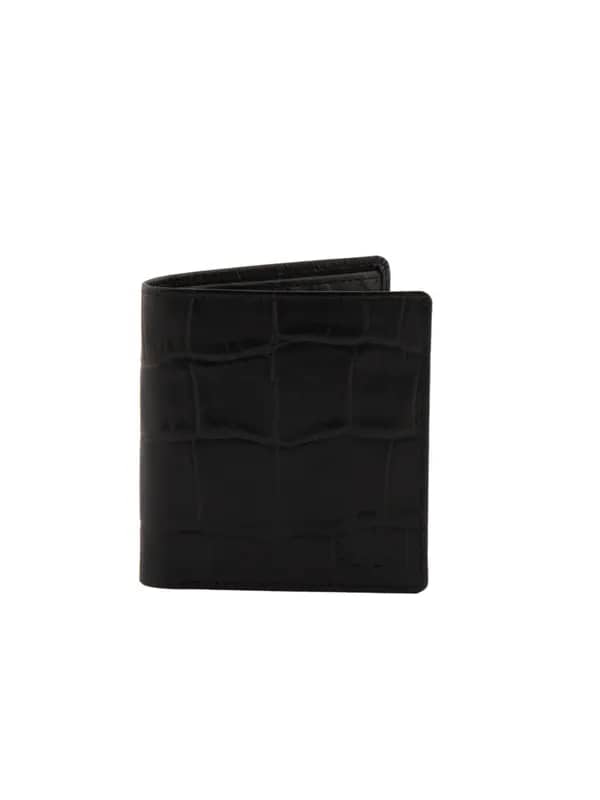 United Colors of Benetton Men Solid Black Wallets
