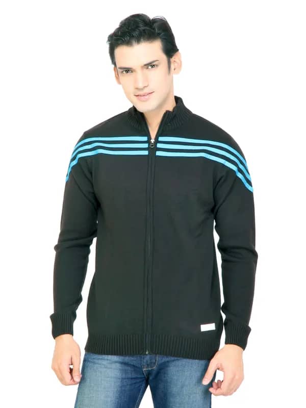 ADIDAS Men Solid Grey Sweaters