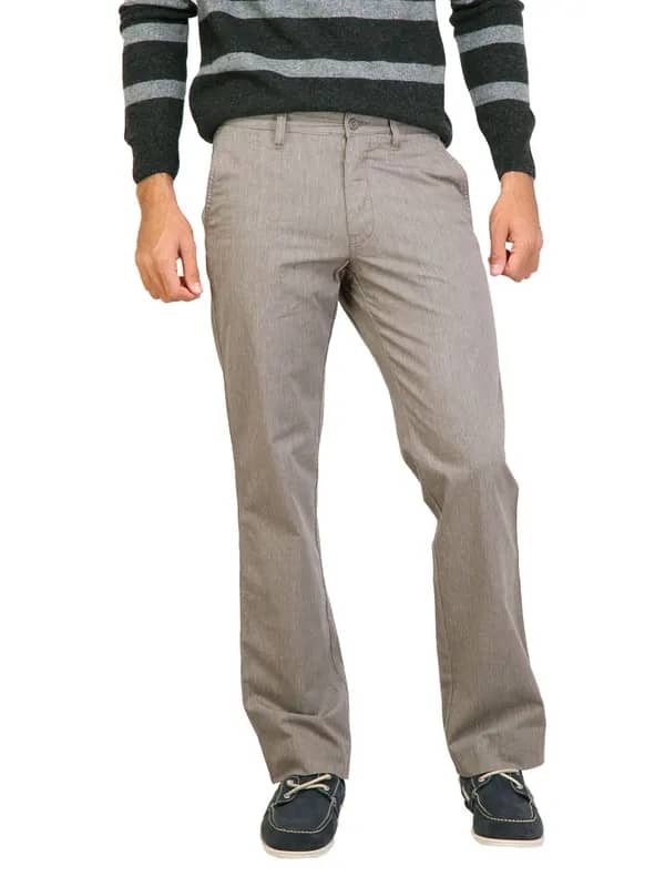 Arrow Sport Men Solid Brown Trousers