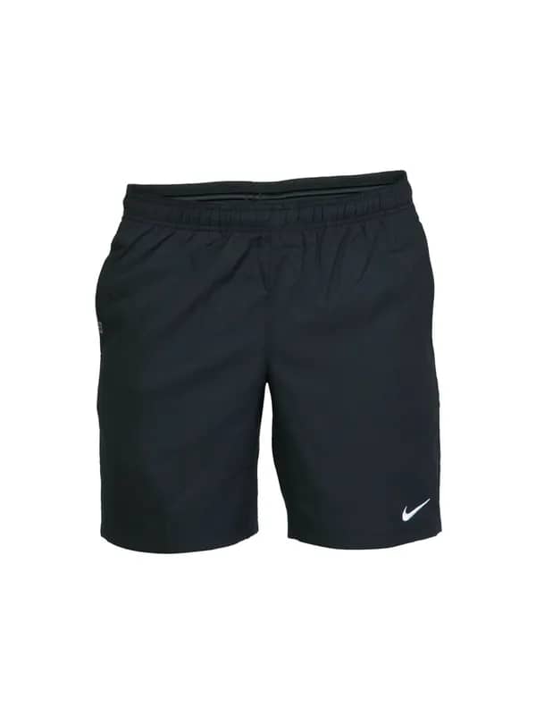 Nike Men Solid Black Shorts