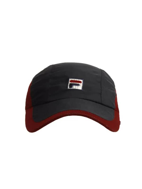 Fila Unisex Solid Navy Blue Caps