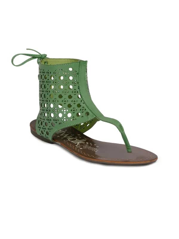Catwalk Women Casual Green Flats