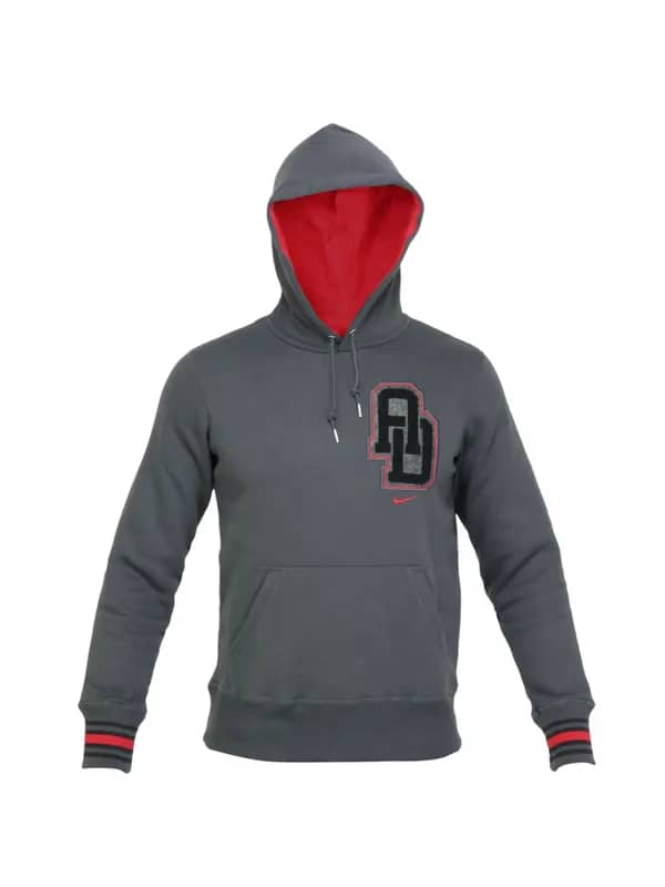 Nike Men AS Squad FT PO Hoody Graph Grey Sweatshirts