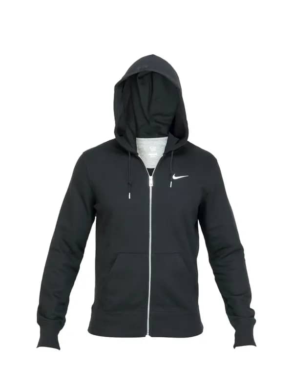 Nike Men AS Squad FT FZ Hoody Black Sweatshirt