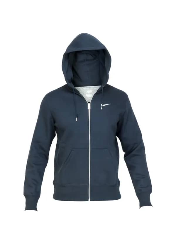 Nike Men AS Squad Fleece FZ Hoody Navy Blue Sweatshirts