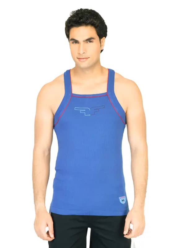 Facit Men Hunk Blue Innerwear Vest