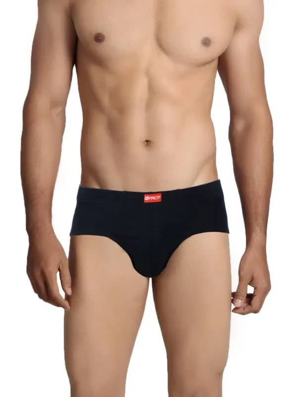 Facit Men Navy Blue Comfort Briefs