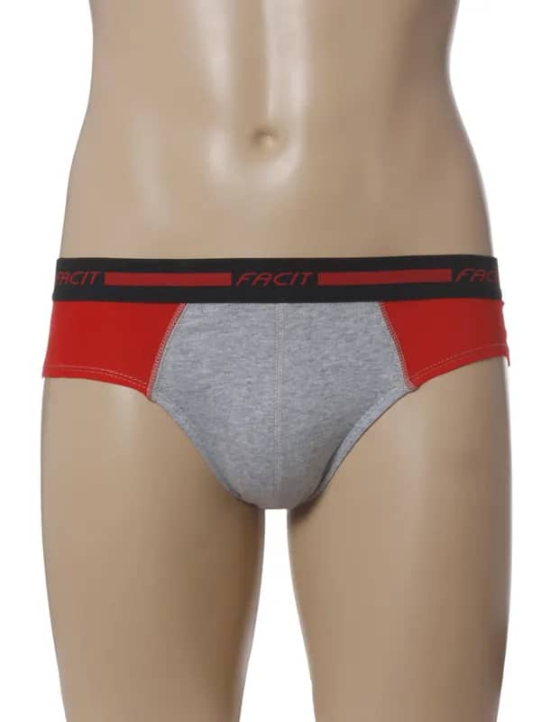 Facit Men Fusion Brie Grey Briefs