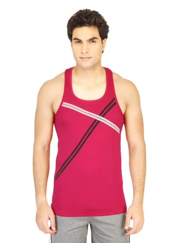 Facit Men Fitness Red Innerwear Vest