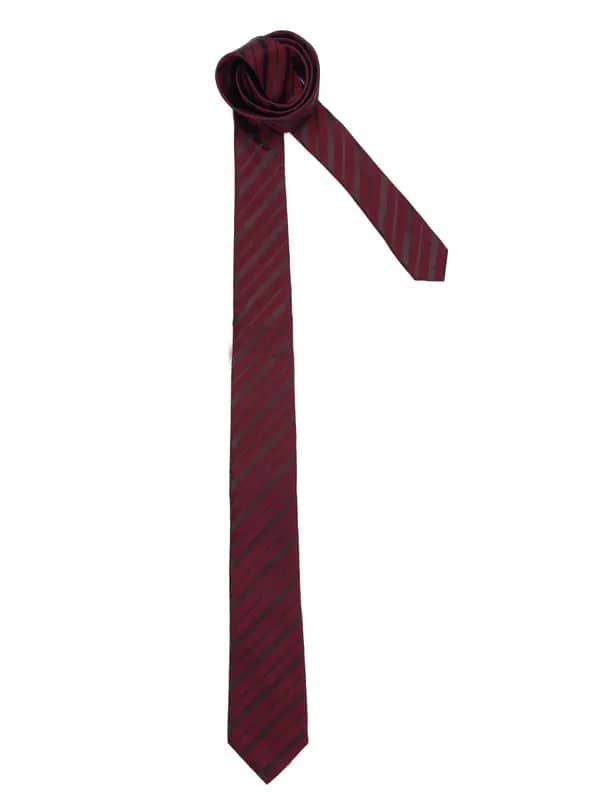 Turtle Men Stripes Maroon Ties