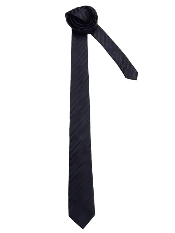 Turtle Men Stripes Black Ties