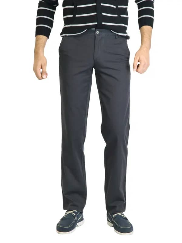 Turtle Check Men Grey Trouser