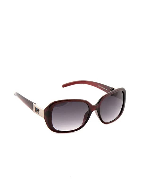 M tv Women My Fab Eyewear Maroon Sunglasses