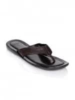Enroute Men Leather Brown Sandals