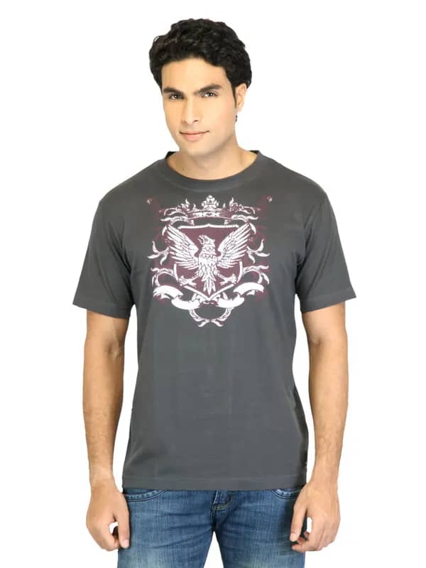 Facit Men Smart Charcoal Tshirt