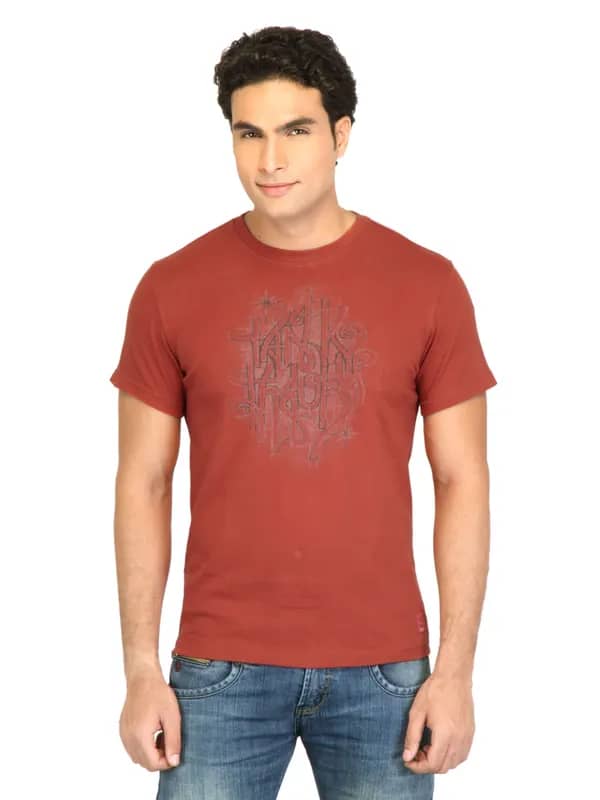 Facit Men Smart Rust Tshirt