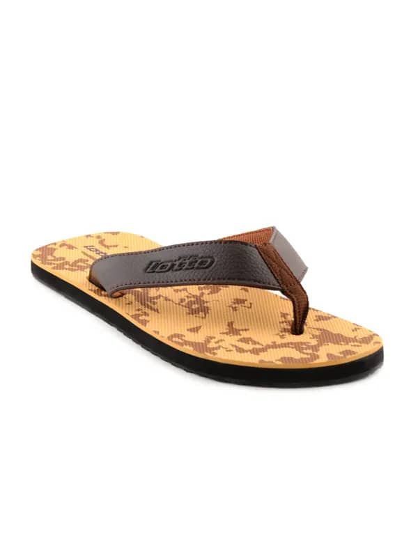 Lotto Men Earth Brown Slipper