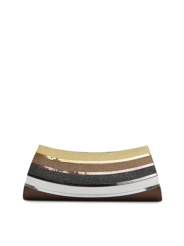 Spice Art Women Copper Leartherite Multi Clutch