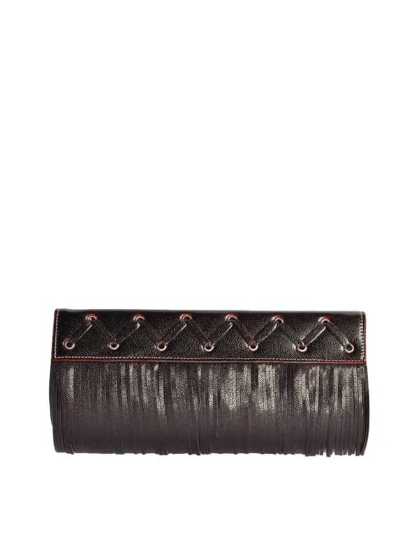 Spice Art Women Cherry Maroon Clutch