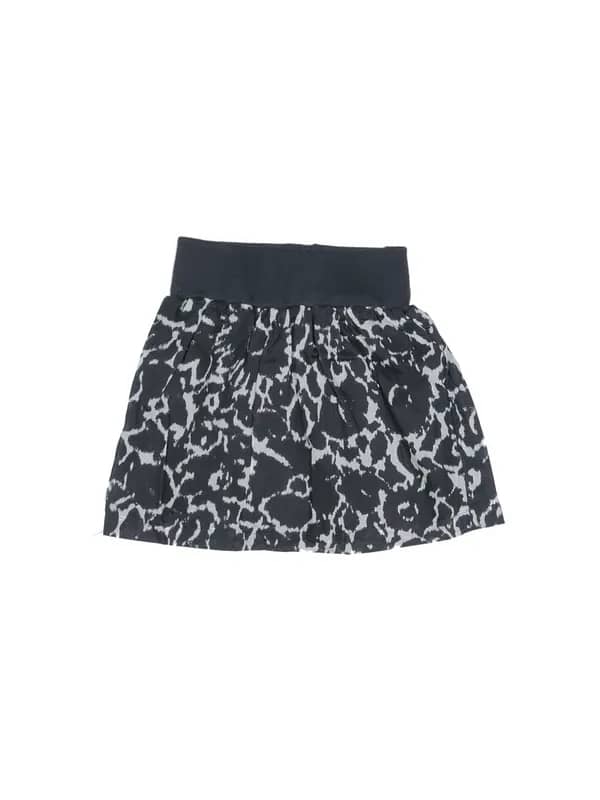 ANT Kids Girls Printed Black Skirt