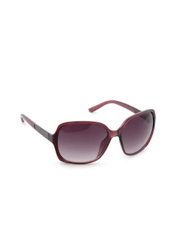 Image Women Classic Eyewear Maroon Sunglasses