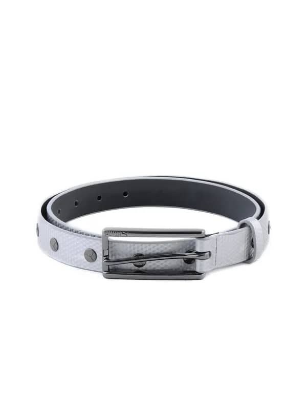 Puma Women Dizzy Silver Belt