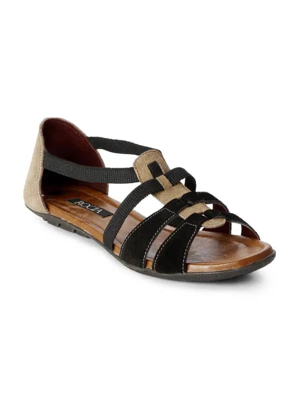 Rocia Women Casual Black Sandal