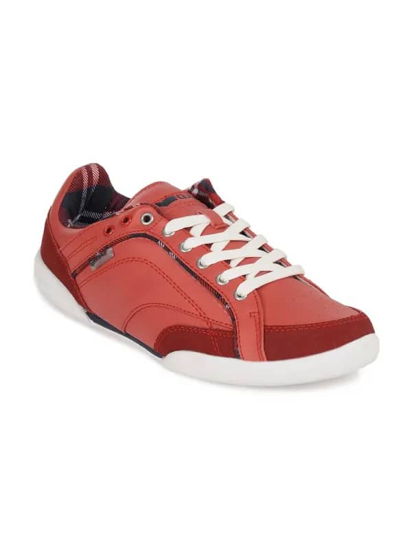 GAS Men Red Europa Sneakers