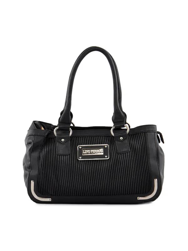 Lino Perros Women Classic Black Handbag