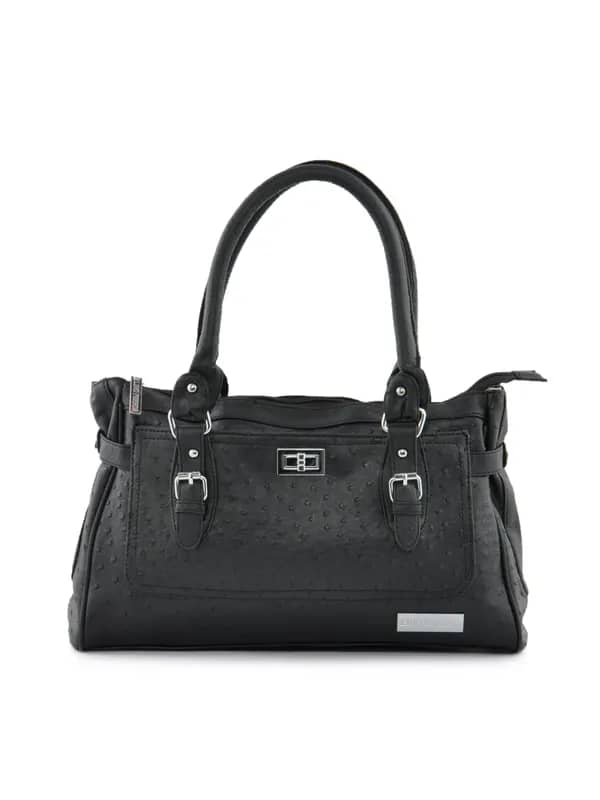 Lino Perros Women Polka Black Handbag