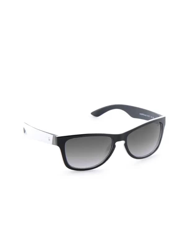 United Colors of Benetton Men Funky Eyewear Black Sunglasses