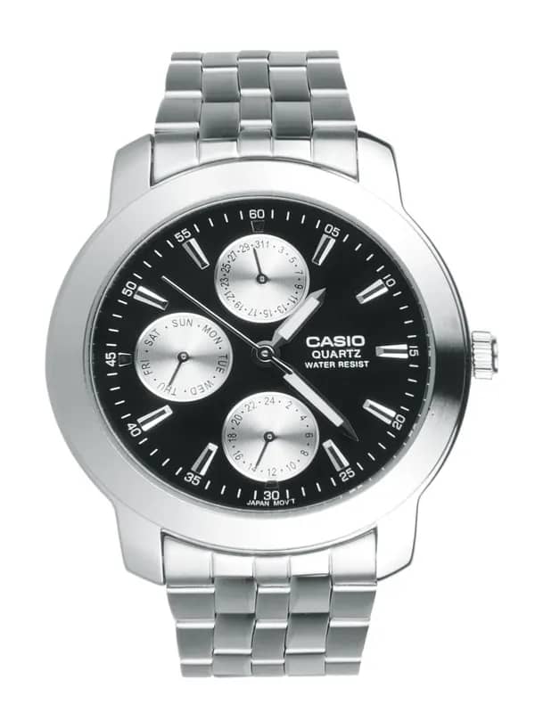 Casio Enticer Men Silver Analogue Watches (A168) MTP-1192A-1ADF