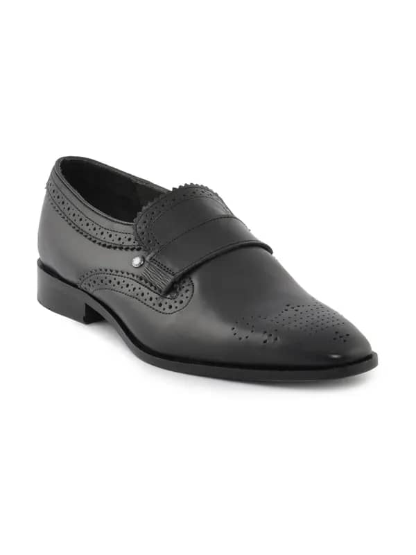 Enroute Men Formal Black Formal Shoe