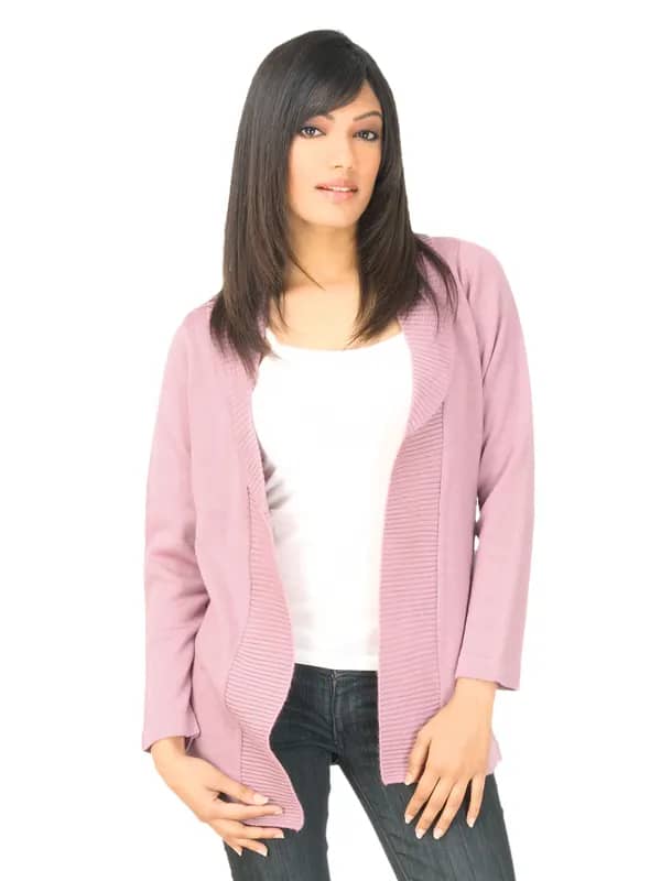 Jealous 21 Women Solid Pink Sweater