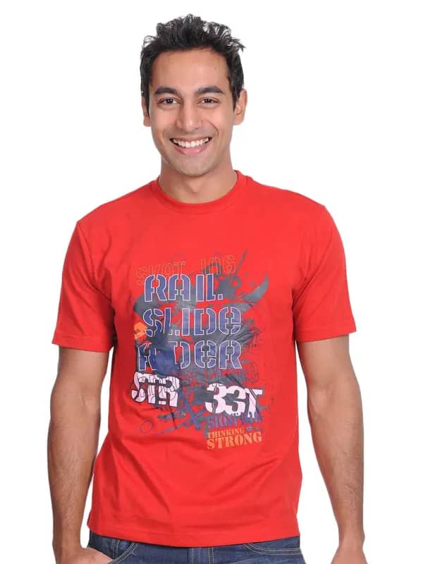 Lotto Men Jasper Street Red T-shirt
