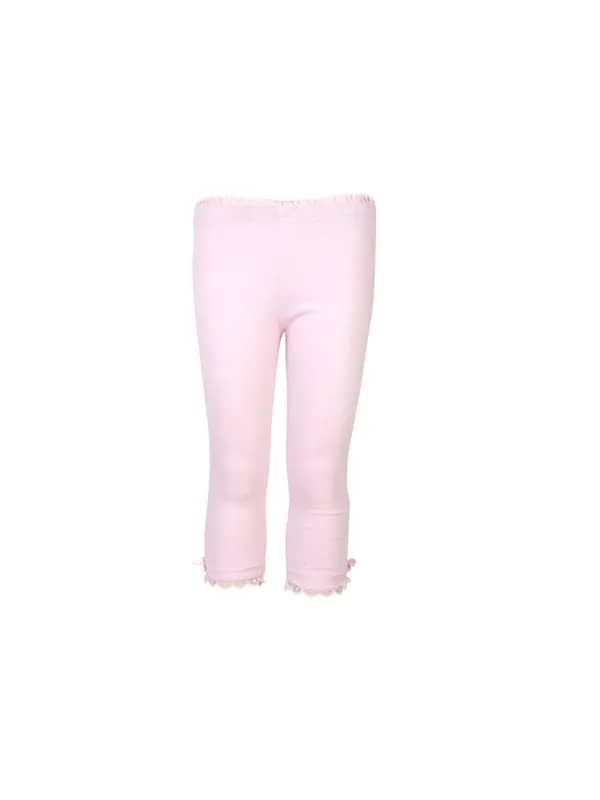 Doodle Girls Lace Bow LT.Pink Leggings
