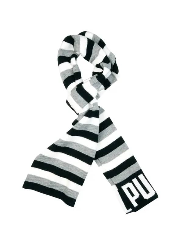 Puma Unisex Graphic Black Scarf