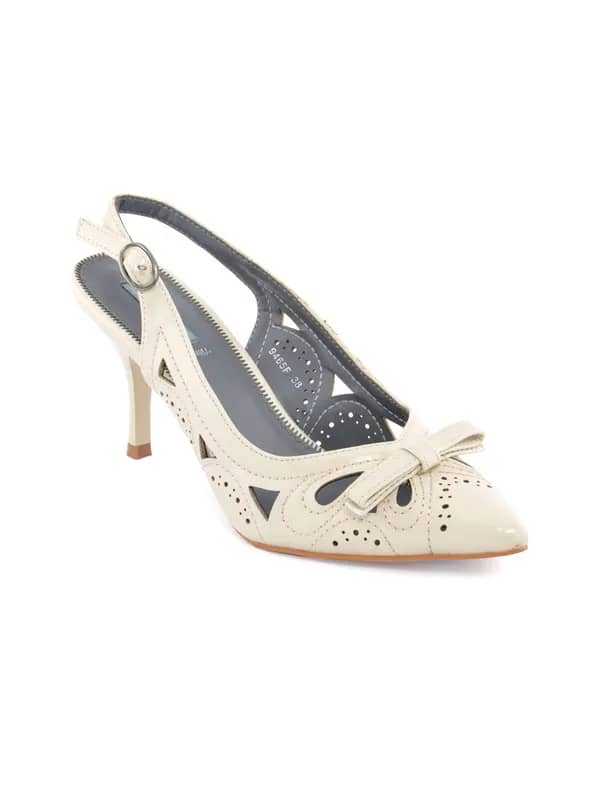 Catwalk Women Fancy Beige Heels
