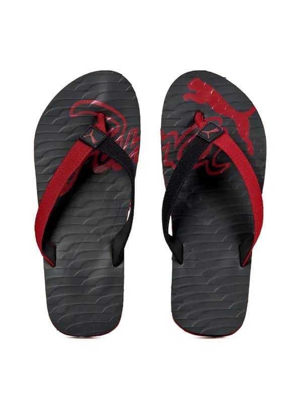 Puma Unisex Black Miami II Flip Flops