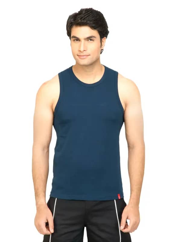 Levis Men Comfort Style Navy Blue Innerwear Vest