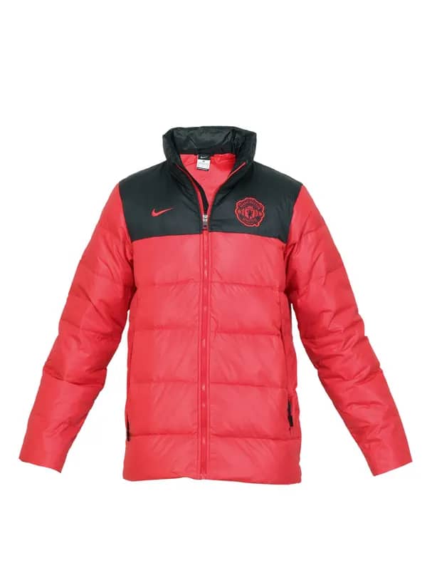 Nike Men Football Soccer Red Jacket