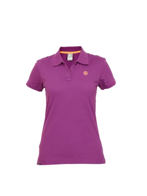 Nike Women Purple Polo Tshirt