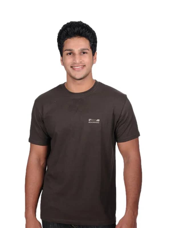 Solognac Men Chocolate Brown T-shirt