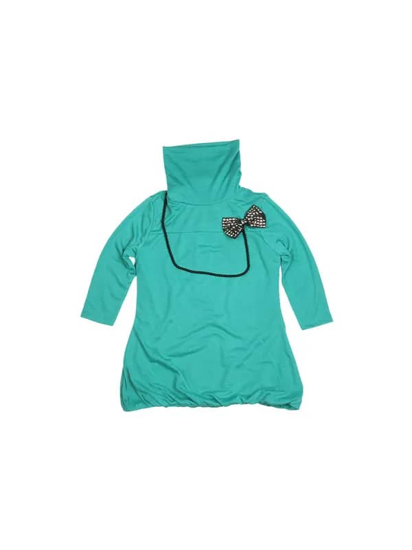 Doodle Kids Girls Ballon Green Top