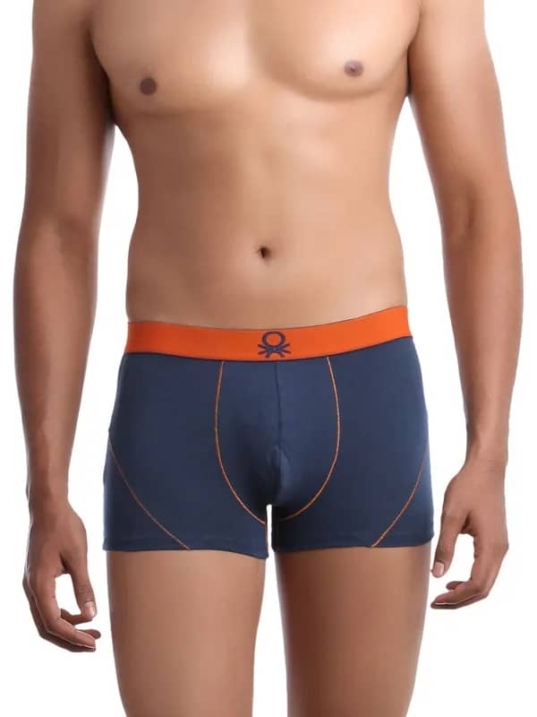 Undercolors of Benetton Men Blue Boxer Trunks