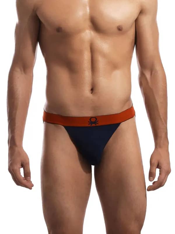 Undercolors of Benetton Men Red Tanga Brief