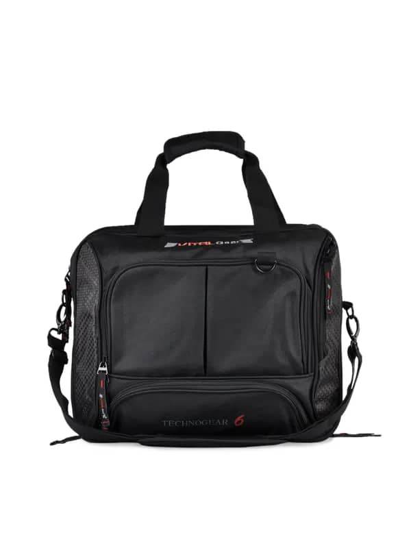 Vital Gear Unisex Black Laptop Bag