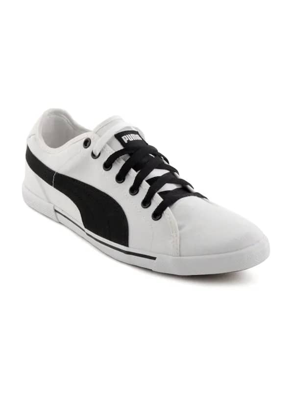 Puma Men Benecio Canvas White Casual Shoes