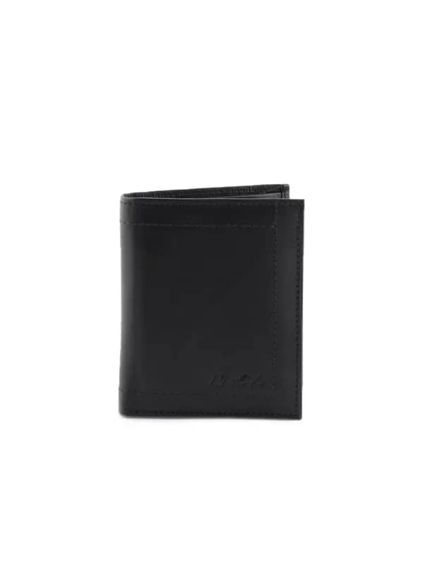 New Hide Men Casual Black Wallet