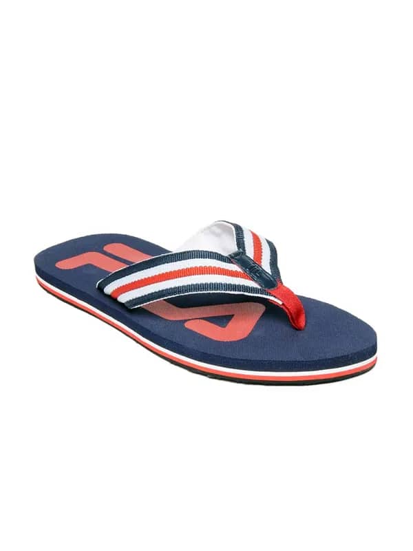 Fila Men Navy Blue Ziggles Flip Flops